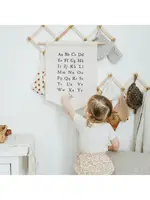 Nordic Hanging Canvas Pennant Kids Room Wall Home Decoration Ornaments J0PC 1