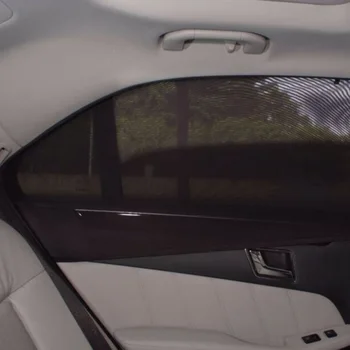 

Rear Sun Visor Window Replacement 2pcs Auto Car Mesh Cover Protector Accessories