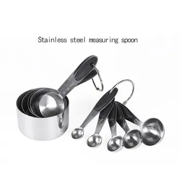 

Stainless Steel Measuring Cup Measuring Spoon Set Measure Tools For Kitchen Baking Cooking