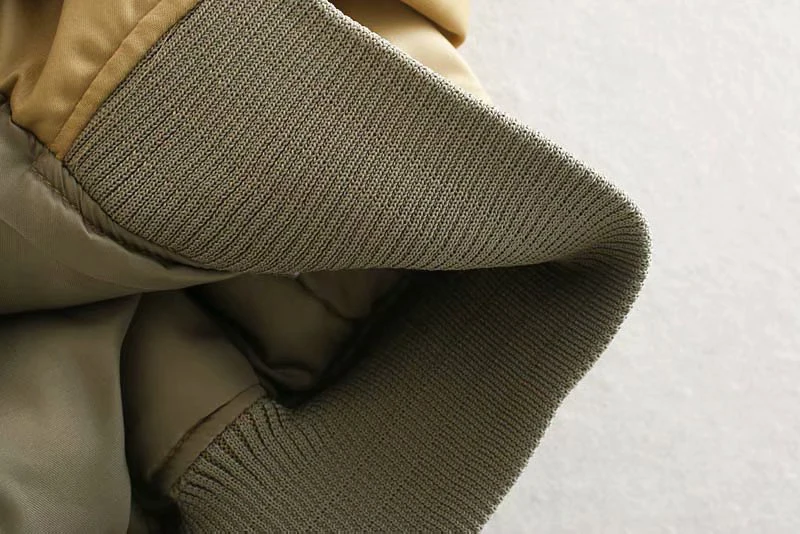 Армейская уличная Женская куртка-бомбер атласная зимняя теплая бейсбольная куртка для женщин оверсайз пуховик Повседневная короткая куртка