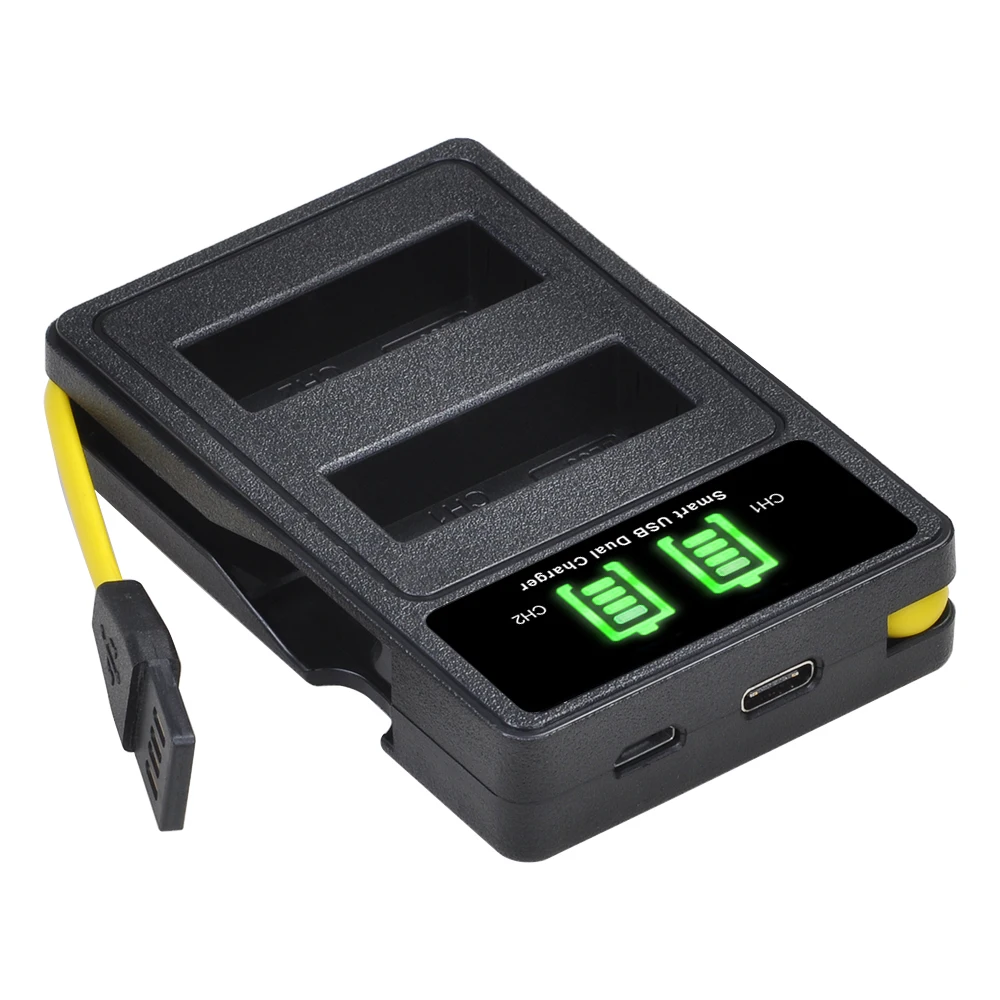 Caricatore USB con Tipo-C per Batteria BLS-50/BLS5/BLS50 di Olympus E-PM2, E-PL5, OMD-EM10, E-PL3, E-PL6, E-M10 e Stylus1 78