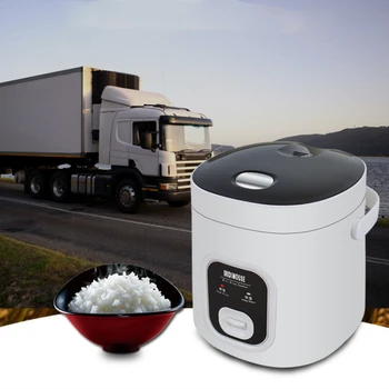 

1.6L Car Electric Rice Cooker Mechanical Type 24V Volt Large Truck Special Car Electrical Appliances Car Travel Goods