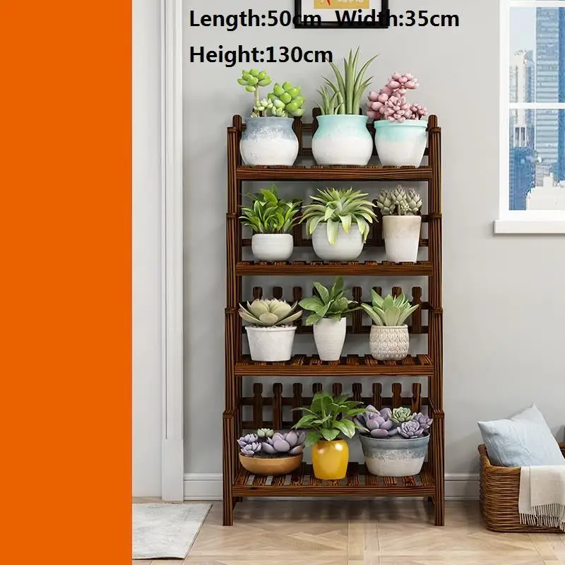 Saksi Standi Stojaki Etagere Pour Plante садовые полки для выведения растений на открытом воздухе балкон полка Stojak Na Kwiaty подставка для цветов - Цвет: Number 4