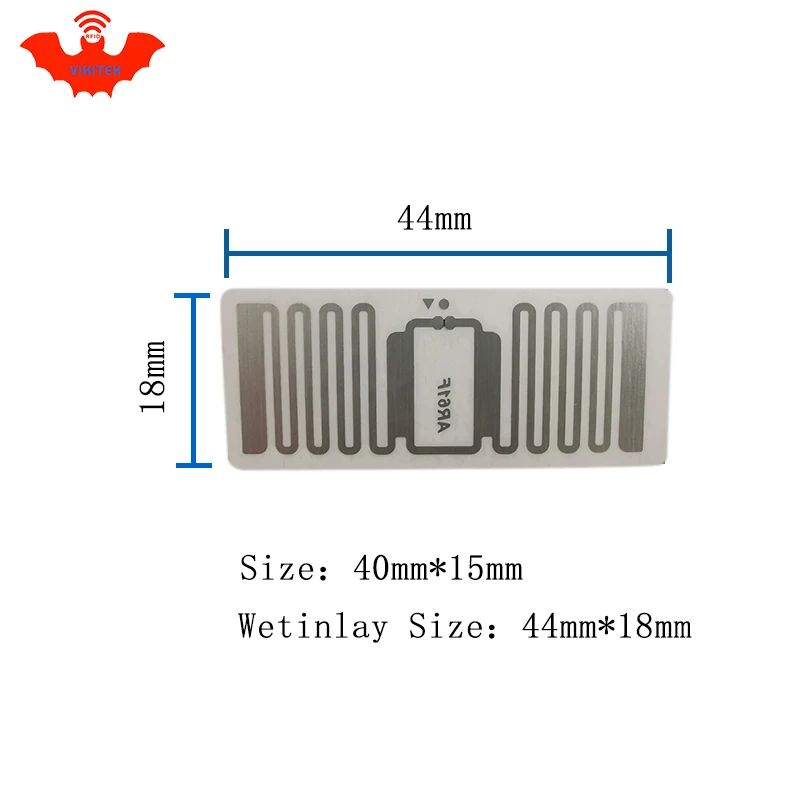 UHF стикер RFID бирка impinj MonzaR6 AR61F влажная инкрустация EPC6C 915mhz868m860 960MHZ 5000 шт.