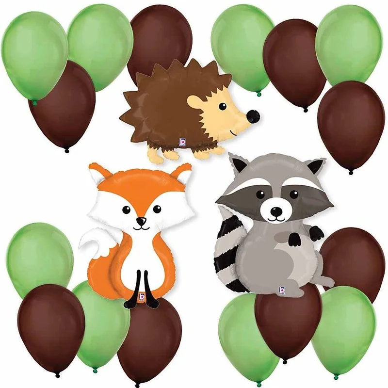 Ballon Animaux 10-Pack Ballon Animal Ballons Hélium Animal pour Bébé Enfant