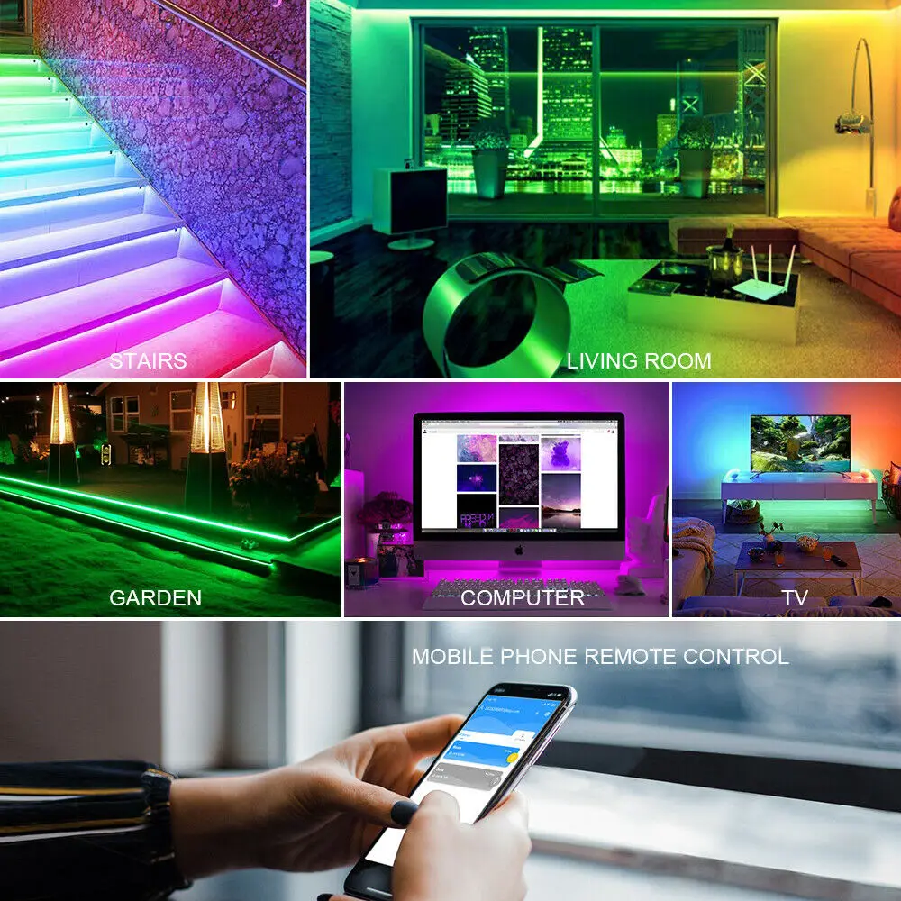 DC5-24V Wifi Smart SP501E RGB Светодиодная лента контроллер WS2812B SK6812 iOS Android для Amazon Alexa Smart SPI голосовое приложение Andriod iOS