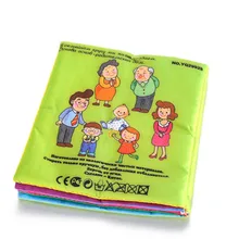 Детские игрушки 0-12 месяцев, детские книги, тканевая игрушка-погремушка с русским языком, детская кроватка для новорожденных, Детская обучающая игрушка