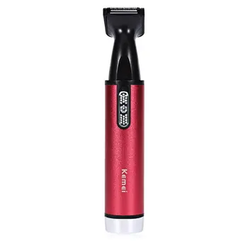 

Precision Ear Eyebrow Nose Trimmer Multifunction Electric Hair Trimmer Kemei KM-6620 4 In 1 Electric Shaver Face Care