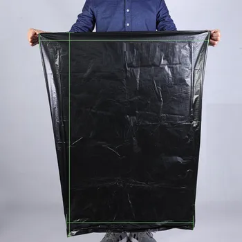 

Black Large Garbage Bag Thicken And Increase Disposable Plastic Bag Property Cleaning мусорные пакеты#PY
