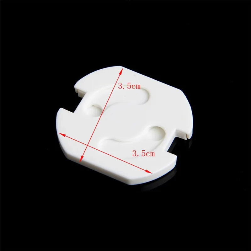 10pcs EU Power Socket Electrical Outlet  Anti Electric Shock   Rotate Plugs Protector Baby Kids Child Safety Guard Protection