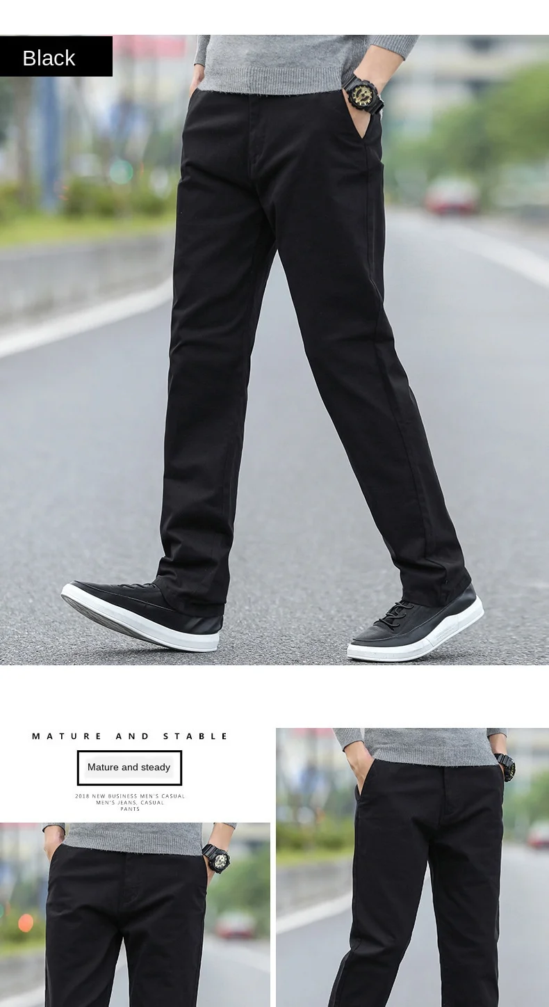 2020 Straight Loose Casual Pants Men 