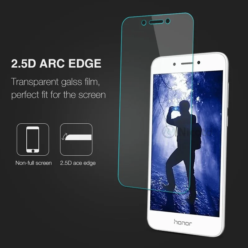 Nicotd 2.5D 9H Premium Tempered Glass For Huawei Honor 6A Screen Protector Toughened protective film For Huawei Honor 6A 5 (4)