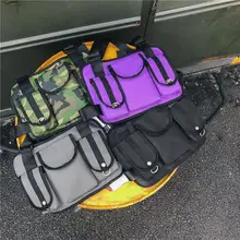 Мода для мужчин женщин мульти карман жилет рюкзак нагрудная сумка дорожная сумка Уличная