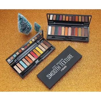 

Eyeshadow Palette 12 Colors Matte Pearlescent Eyeshadow High Pigment Silky Powder Makeup Pallete WH998