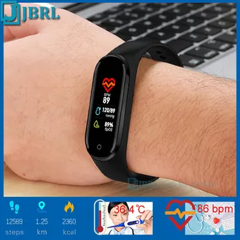 

Temperature Smart Band Men Women Smart Bracelet Fitness Tracker For Android IOS Smartband New Fashion Wristband Smart Wrist Band
