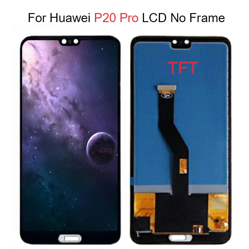 

6.1" TFT LCD For Huawei P20 Pro lcd Display Touch Screen Digitizer Assembly P20 Pro lcd With Frame For Huawei P20 Pro Screen