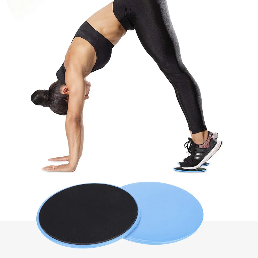

2pcs Gliding Discs Slider Fitness Disc Exercise Sliding Plate Abdominal Core Muscle Training Yoga Sliding Disc Fitness Equipment