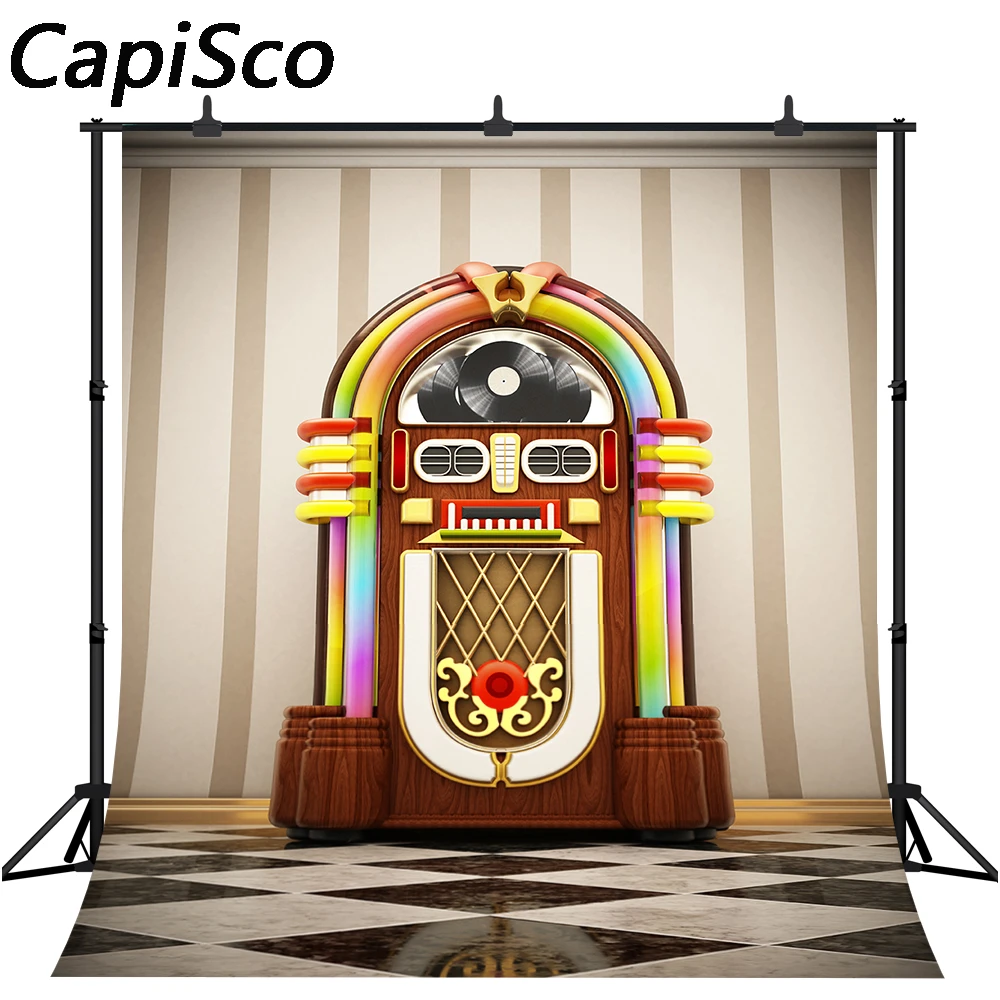 Capisco Jukebox Photography Backdrop Rock N Roll Retro Music Background Photocall Photo Shoot Studio Prop Custom Vinyl Background Aliexpress Capisco Jukebox Photography Backdrop Rock N Roll Retro Music Background Photocall Photo Shoot Studio Prop Custom Vinyl Background Aliexpress