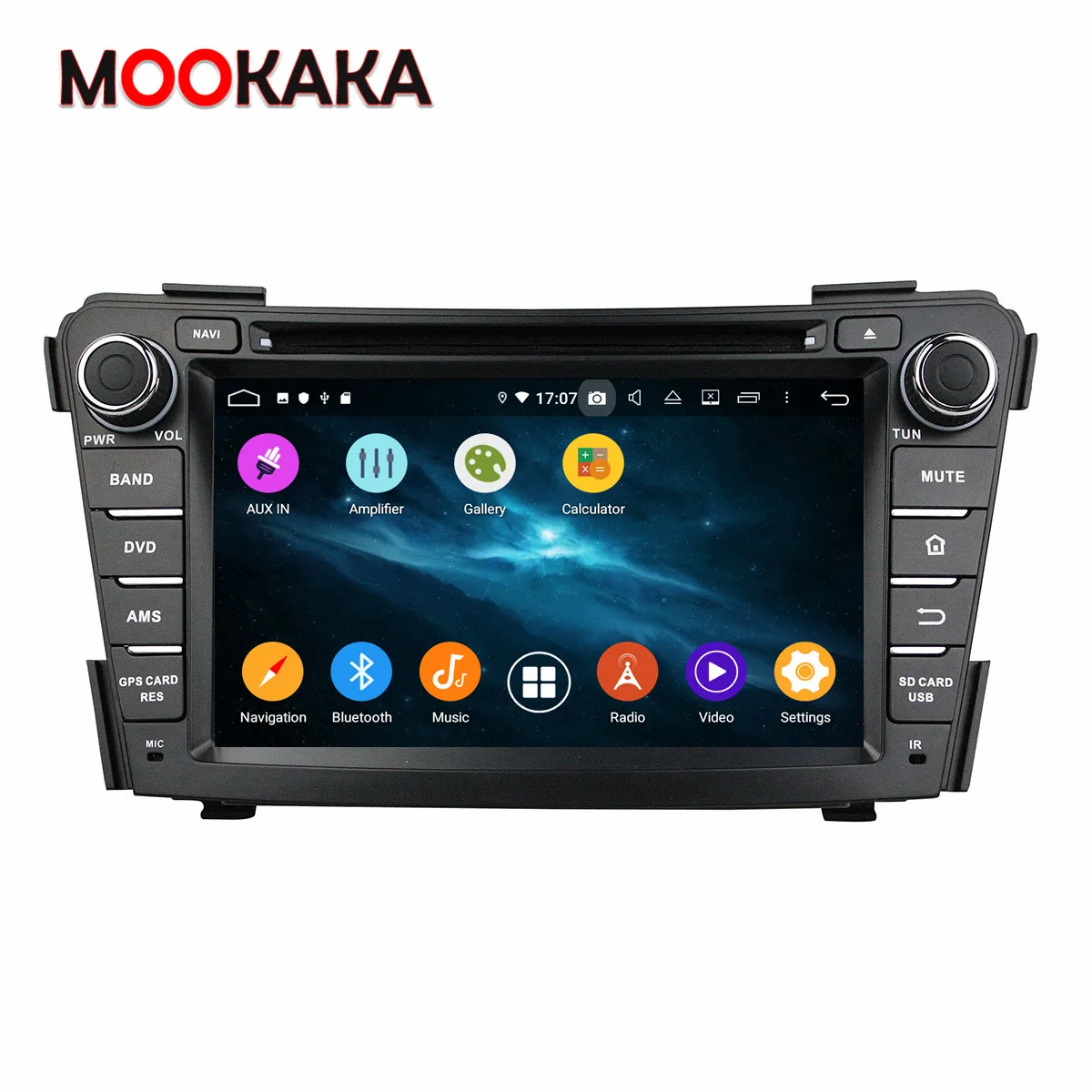Беспроводной Carplay Android 9. 0 4 + 10 0G плеер GPS-навигация для HYUNDAI I40 128-2011 автоаудио стерео