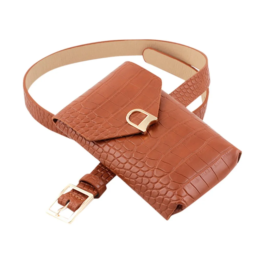 New Square Buckle Belt Bag Ladies Simple Detachable Bag Fashion Decorative Belt High Quality Support Wholesale Dropshipping