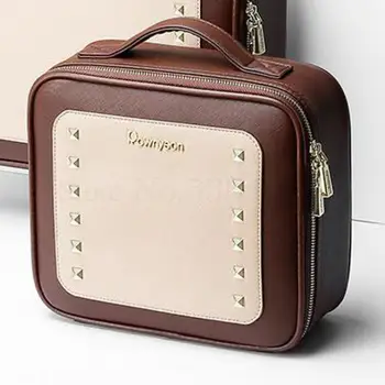 

Nethong Cosmetic Bag Women Portable Multifunctional Receiver Box, Large Capacity Ins Wind Super Fire Fashionable And Elegant