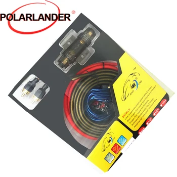 

Subwoofer Amplifier Wiring 1500w With AGU FUSE 10GA Car Audio AMP Power Cable