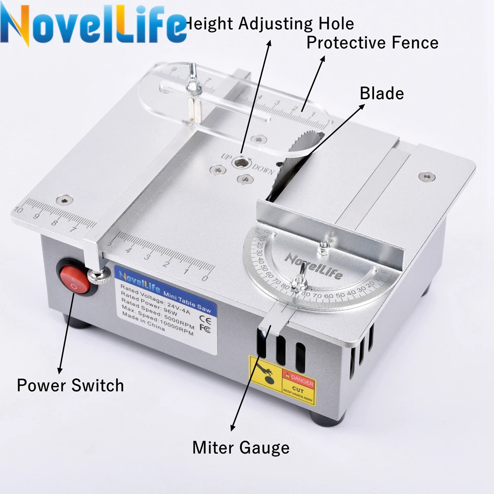 NovelLife mini table saw r1