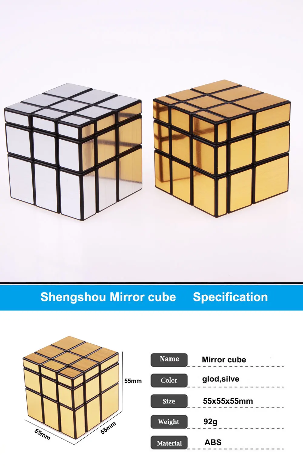 Revestido de Mágico Educativo de Velocidade Profissional para Crianças Cubo Mágico Quebra-cabeça Brinquedo 3x3x3 1 Cubos mágicos