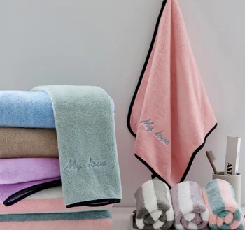 

Yaapeet 1pcs 35*75cm Soft Rectangle Face Towel Microfiber Car Cleaning Hand Bathroom Towels Badlaken Toalla Toallas Mano