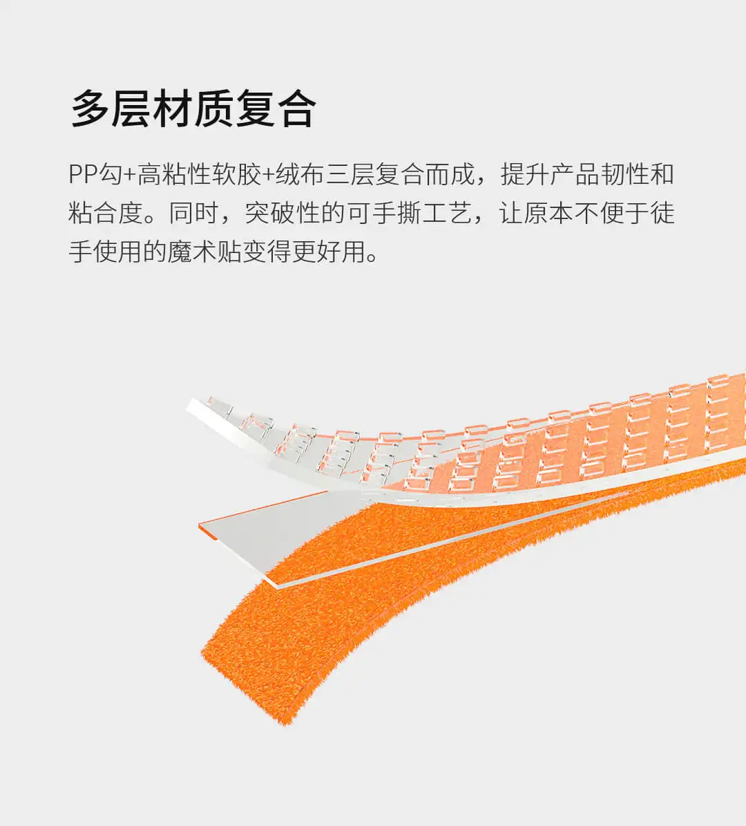 Xiaomi Youpin Bcase разрывная липучка легко использовать легко хранить ПП Крюк Материал провода для хранения подходит для офиса автомобиля учебы