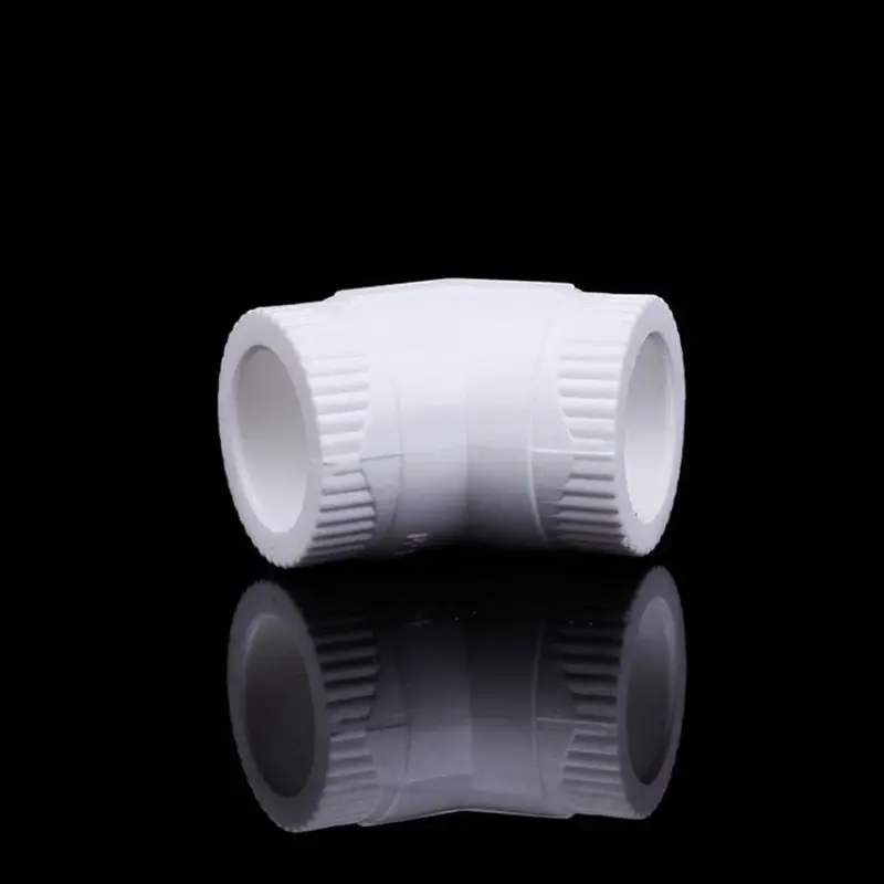 DN32 PP-R пластиковый соединитель для воды 32 мм Накатанная головка 45 градусов