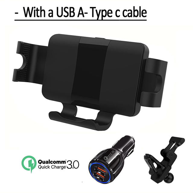 Fast Car Wireless Charger Fold Screen Phone Mount Holder Station For Samsung Galaxy Fold 2 3 iPhone 13 Pro Max Huawei Mate X