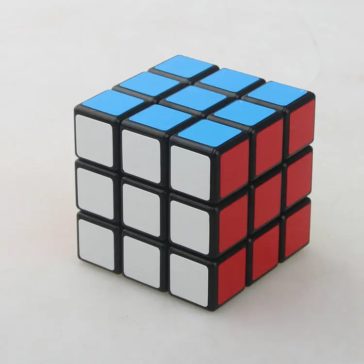 [Аврора трехслойный Кубик Рубика черно-белый с рисунком] Shengshou 3X3X3 57 мм черный фон 3-заказ волшебный куб