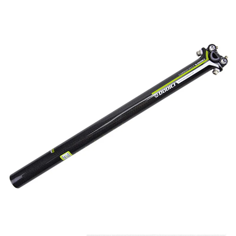 Reggisella In Carbonio ASIACOM 27.2/30.8/31.6 Mm – Leggero 220g Per MTB E Bici Da Strada, Lunghezza 350/400mm