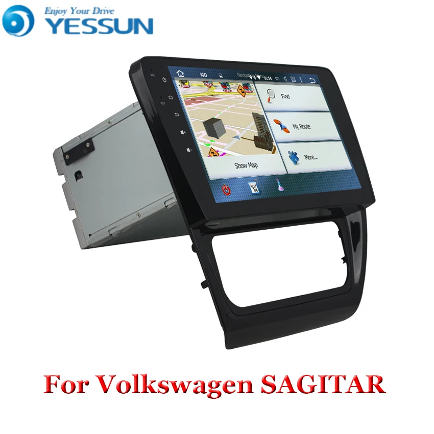 Cheap Android Car Radio Stereo GPS Navigation For Volkswagen Sagitar 2012~2015 2016 2017 2018 Bluetooth wifi 2din Car Radio Stereo 4