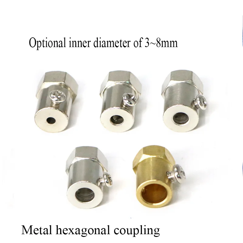 

Coupling iron coupling shaft hexagon 6mm 5mm 4mm 3mm