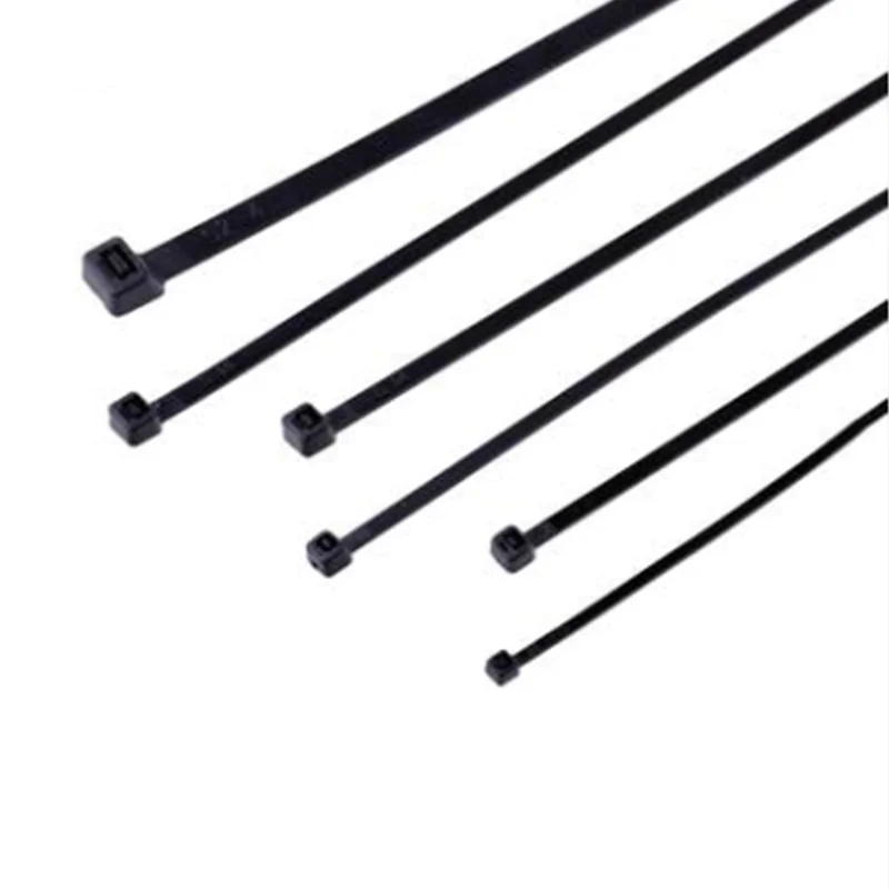 Bridas negras para cables, 100mm x 3,6mm, 250 unidades - AliExpress