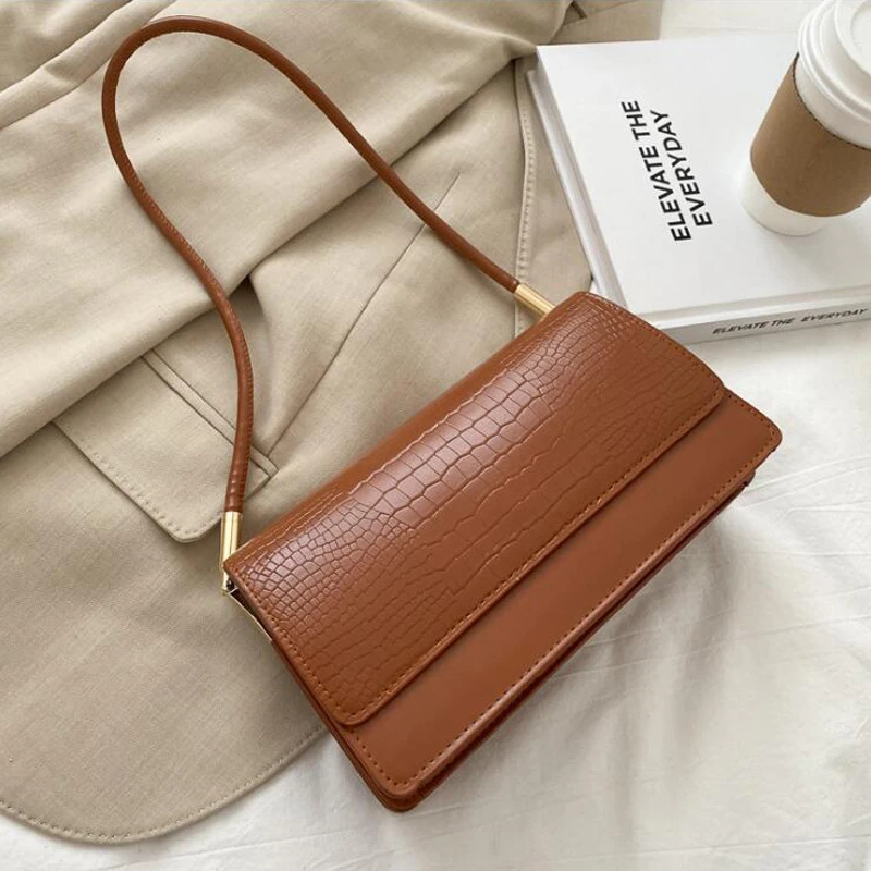 Vintage Pu Leather Luxury Shoulder Crossbody Bags For Women 2022 Women's  Designer Small Flap Handbag Female Travel Printing Bag - Shoulder Bags -  AliExpress