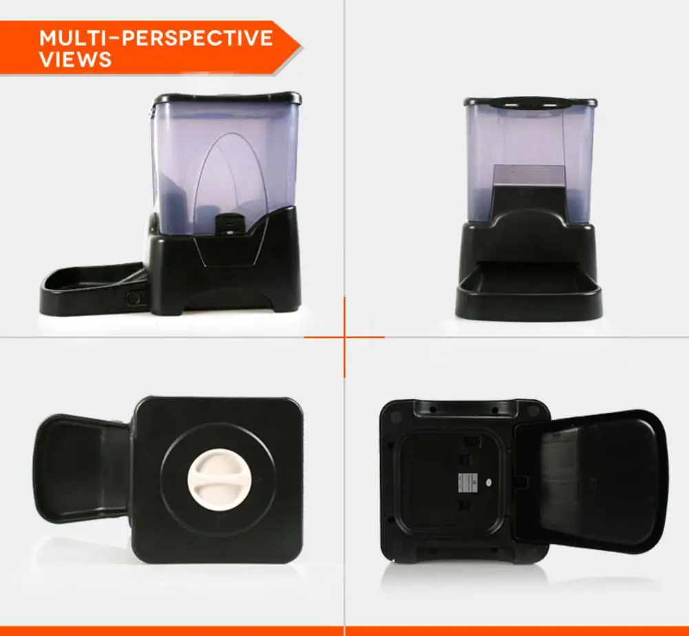 Large-capacity Intelligent Dog Automatic Food Feeder