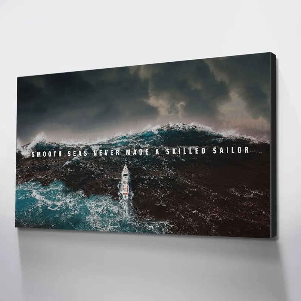 Настенные картины smooth seas для гостиной настенное искусство холст HD украшение
