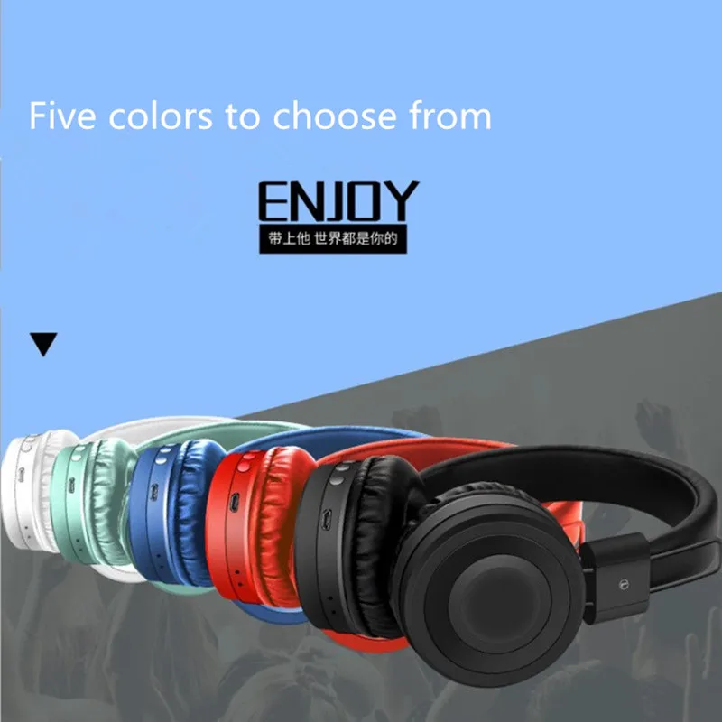 Ultra low cost high quality new headset wireless Bluetooth headset foldable sports high quality headphones