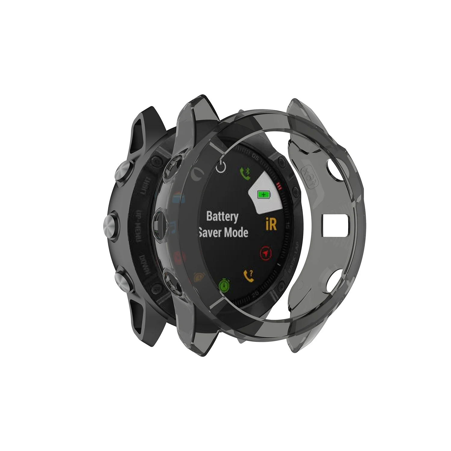 Мягкий прозрачный ТПУ защитный чехол для часов, чехол для Garmin fenix 6X6 S 6 smart Watch Shell, защитный прозрачный силиконовый штамп чехол s