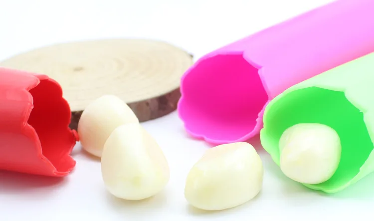 Silica Gel Garlic Peeling Machine Garlic Peeler Tube Convenient Time-saving Does Not Damage Hand Not Hand Hot Rub Garlic Kitchen