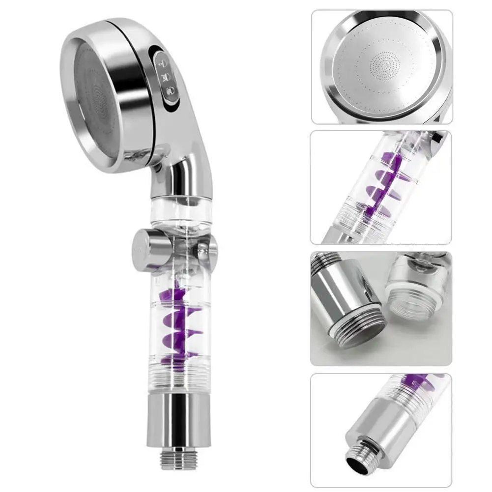 New Screw Turbocharged Shower Toilet Hand-held Shower Nozzle Sprinkler Three-speed Adjustment High-quality Products