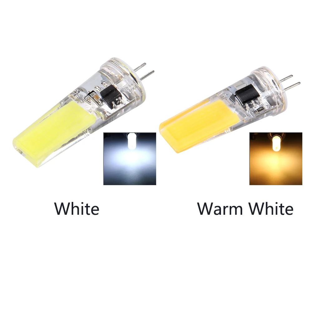 5pcs G4 3W Durable Energy Saving Bedroom AC220V Dimmable Silicone Led Lamp Lighting Bulbs Replace Halogen Home Corn Super Bright