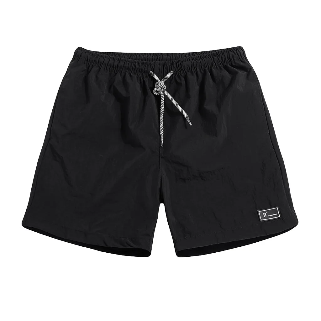 top selling Men's Summer Plus Size Thin Fast-drying Beach Trousers Casual Sports Short Pants Support Wholesale and Dropshipping | Мужская