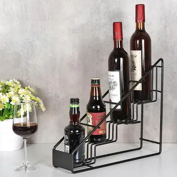 

Wrought Iron Fruit Dew Display Shelf Lightweight and Delicate Strong Bearing Capacity Stainless Steel Sugar Syrup Storage Rack