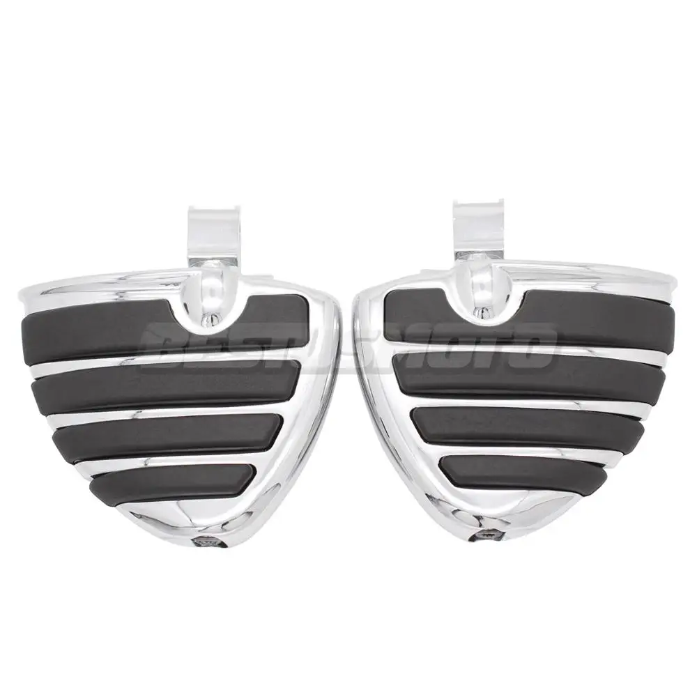 Передние и задние подножки для Honda Magna 750 Shadow VLX600 VLX 600 Deluxe Rebel 250 VT1300 Fury напольные подножки - Цвет: D Front