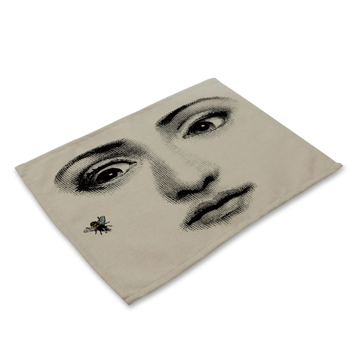 Fornasetti, стильный Настольный коврик, декоративный коврик для стола, Скандинавская домашняя скатерть, Милан, Женский коврик для посуды, для обеденного стола - Цвет: PM0029-4