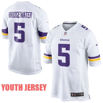 Stitiched, Minnesota s, Teddy Bridgewater Laquon tredwell Harrison Smith Anthony Barr, женщины, молодежные, Детские Джерси - Цвет: Зеленый